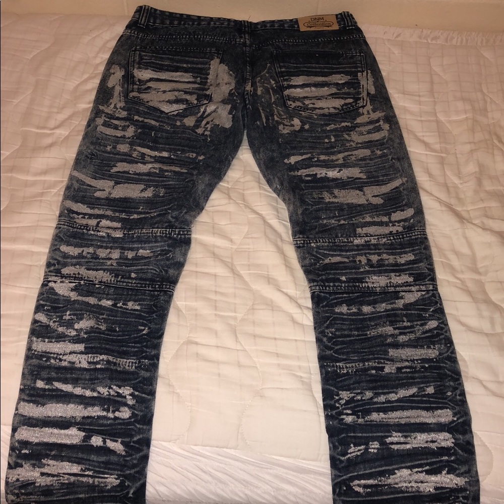 Men’s DNM Painted Jeans - Picture 2 of 5